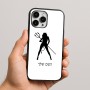 כיסוי בעיצוב אישי עם השם שלך לדגם - Apple iPhone 16 Pro Max בעיצוב אישה שטן