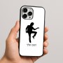 כיסוי בעיצוב אישי עם השם שלך לדגם - Apple iPhone 16 Pro Max בעיצוב רקדן