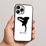 כיסוי בעיצוב אישי עם השם שלך לדגם - Apple iPhone 16 Pro Max בעיצוב ברייקדאנס