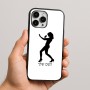 כיסוי בעיצוב אישי עם השם שלך לדגם - Apple iPhone 16 Pro Max בעיצוב אישה מגוננת