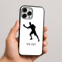 כיסוי בעיצוב אישי עם השם שלך לדגם - Apple iPhone 16 Pro Max בעיצוב שחקן פינג פונג