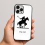 כיסוי בעיצוב אישי עם השם שלך לדגם - Apple iPhone 16 Pro Max בעיצוב שחקן פולו - סוס