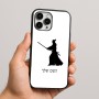 כיסוי בעיצוב אישי עם השם שלך לדגם - Apple iPhone 16 Pro Max בעיצוב סמוראי