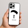 כיסוי בעיצוב אישי עם השם שלך לדגם - Apple iPhone 16 Pro Max בעיצוב צניחה חופשית
