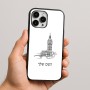 כיסוי בעיצוב אישי עם השם שלך לדגם - Apple iPhone 16 Pro Max בעיצוב ביג בן