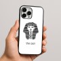 כיסוי בעיצוב אישי עם השם שלך לדגם - Apple iPhone 16 Pro Max בעיצוב פרעה - תות ענח' אמון מצרי