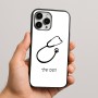 כיסוי בעיצוב אישי עם השם שלך לדגם - Apple iPhone 16 Pro Max בעיצוב סטטוסקופ רופא