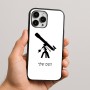 כיסוי בעיצוב אישי עם השם שלך לדגם - Apple iPhone 16 Pro Max בעיצוב טלסקופ