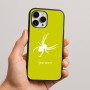 כיסוי בעיצוב אישי עם השם שלך לדגם - Apple iPhone 16 Pro Max בעיצוב עכביש