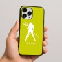 כיסוי בעיצוב אישי עם השם שלך לדגם - Apple iPhone 16 Pro Max בעיצוב אישה שטן
