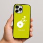 כיסוי בעיצוב אישי עם השם שלך לדגם - Apple iPhone 16 Pro Max בעיצוב תקליטור - אזור מוזיקה