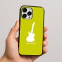כיסוי בעיצוב אישי עם השם שלך לדגם - Apple iPhone 16 Pro Max בעיצוב גיטרה