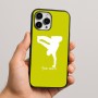 כיסוי בעיצוב אישי עם השם שלך לדגם - Apple iPhone 16 Pro Max בעיצוב ברייקדאנס