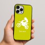 כיסוי בעיצוב אישי עם השם שלך לדגם - Apple iPhone 16 Pro Max בעיצוב מוטוקרוס