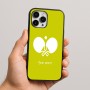 כיסוי בעיצוב אישי עם השם שלך לדגם - Apple iPhone 16 Pro Max בעיצוב פינג פונג