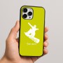 כיסוי בעיצוב אישי עם השם שלך לדגם - Apple iPhone 16 Pro Max בעיצוב סנובורדיסט