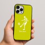 כיסוי בעיצוב אישי עם השם שלך לדגם - Apple iPhone 16 Pro Max בעיצוב שחקן כדורגל