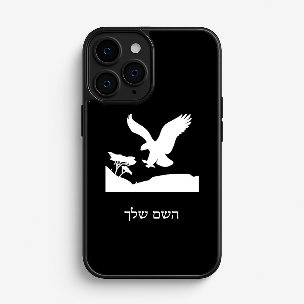 כיסוי בעיצוב אישי עם השם שלך לדגם - Apple iPhone 16 Pro בעיצוב נשר אמריקאי