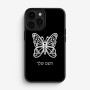 כיסוי בעיצוב אישי עם השם שלך לדגם - Apple iPhone 16 Pro בעיצוב פרפר