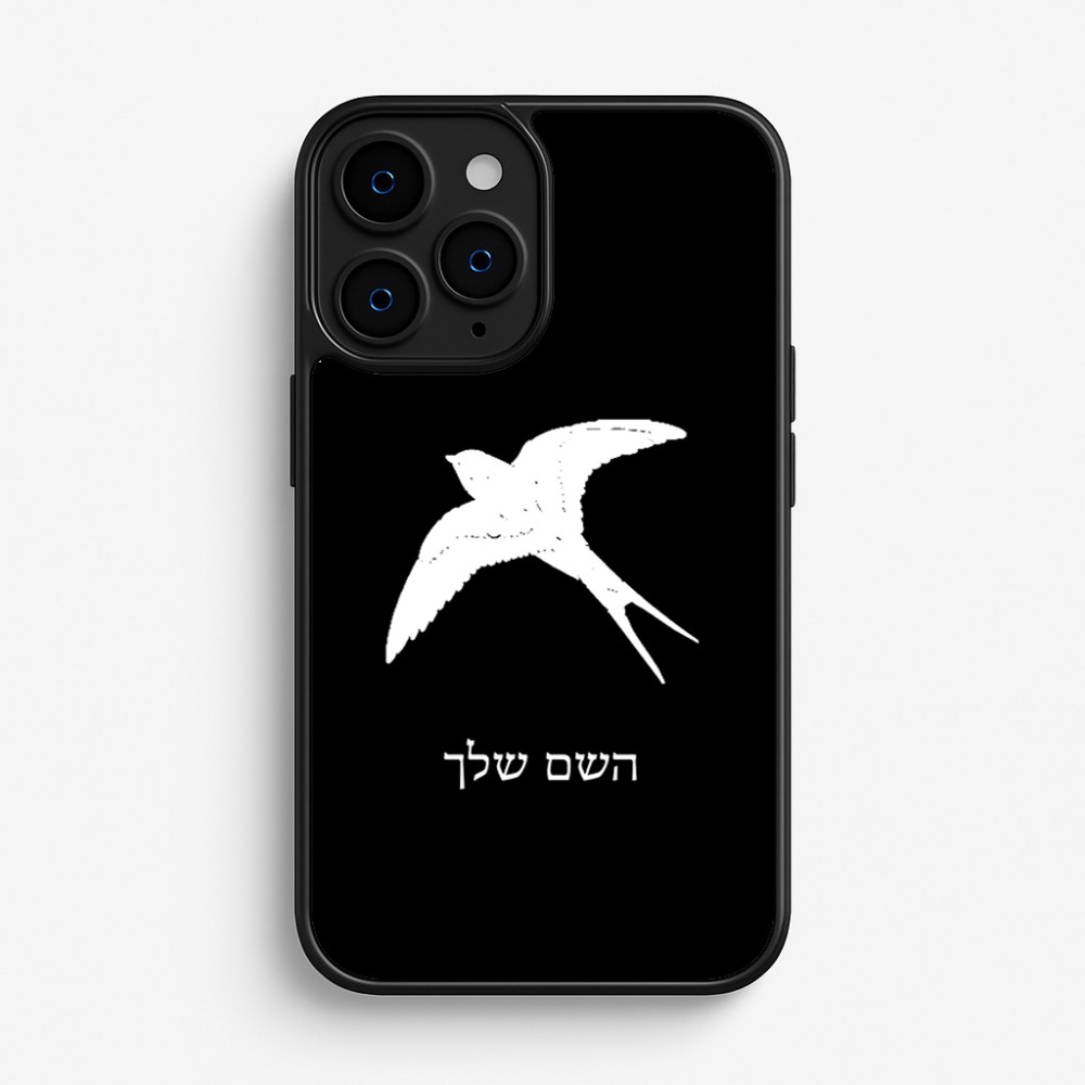 כיסוי בעיצוב אישי עם השם שלך לדגם - Apple iPhone 16 Pro בעיצוב לבלוע
