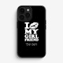 כיסוי בעיצוב אישי עם השם שלך לדגם - Apple iPhone 16 Pro בעיצוב לנשק את החברה שלי