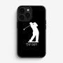 כיסוי בעיצוב אישי עם השם שלך לדגם - Apple iPhone 16 Pro בעיצוב שחקן גולף