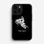 כיסוי בעיצוב אישי עם השם שלך לדגם - Apple iPhone 16 Pro בעיצוב אופנוע שלג