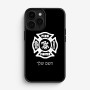 כיסוי בעיצוב אישי עם השם שלך לדגם - Apple iPhone 16 Pro בעיצוב כבאי - תגית