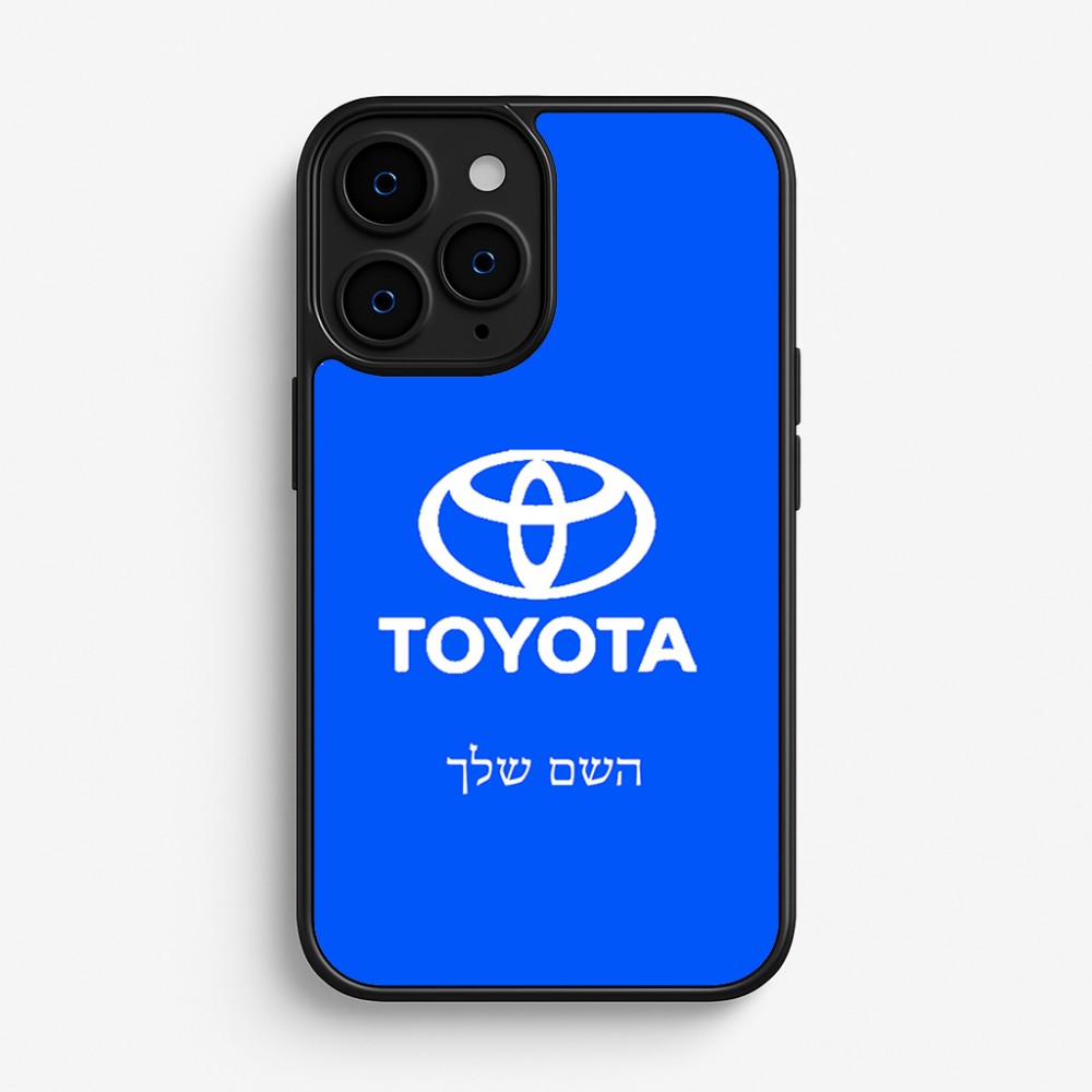 כיסוי בעיצוב אישי עם השם שלך לדגם - Apple iPhone 16 Pro בעיצוב טויוטה