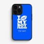 כיסוי בעיצוב אישי עם השם שלך לדגם - Apple iPhone 16 Pro בעיצוב נשקי את חבר שלי