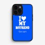 כיסוי בעיצוב אישי עם השם שלך לדגם - Apple iPhone 16 Pro בעיצוב אוהבת את החבר שלי