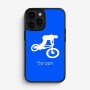 כיסוי בעיצוב אישי עם השם שלך לדגם - Apple iPhone 16 Pro בעיצוב רוכב אופניים