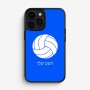 כיסוי בעיצוב אישי עם השם שלך לדגם - Apple iPhone 16 Pro בעיצוב כדור כדורעף