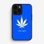 כיסוי בעיצוב אישי עם השם שלך לדגם - Apple iPhone 16 Pro בעיצוב עלה מריחואנה - גראס