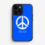 כיסוי בעיצוב אישי עם השם שלך לדגם - Apple iPhone 16 Pro בעיצוב סמל השלום