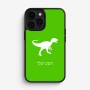 כיסוי בעיצוב אישי עם השם שלך לדגם - Apple iPhone 16 Pro בעיצוב דינוזאור