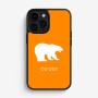 כיסוי בעיצוב אישי עם השם שלך לדגם - Apple iPhone 16 Pro בעיצוב דוב