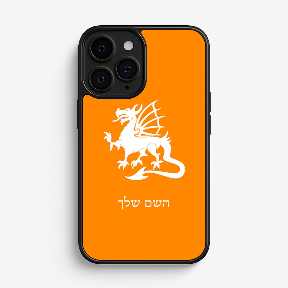 כיסוי בעיצוב אישי עם השם שלך לדגם - Apple iPhone 16 Pro בעיצוב דרקון