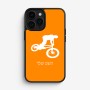 כיסוי בעיצוב אישי עם השם שלך לדגם - Apple iPhone 16 Pro בעיצוב רוכב אופניים
