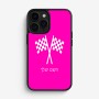 כיסוי בעיצוב אישי עם השם שלך לדגם - Apple iPhone 16 Pro בעיצוב דגל המירוץ