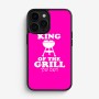 כיסוי בעיצוב אישי עם השם שלך לדגם - Apple iPhone 16 Pro בעיצוב מלך הגריל