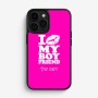 כיסוי בעיצוב אישי עם השם שלך לדגם - Apple iPhone 16 Pro בעיצוב נשקי את חבר שלי
