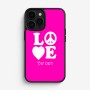 כיסוי בעיצוב אישי עם השם שלך לדגם - Apple iPhone 16 Pro בעיצוב אהבה