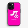 כיסוי בעיצוב אישי עם השם שלך לדגם - Apple iPhone 16 Pro בעיצוב רוכב אופניים