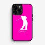 כיסוי בעיצוב אישי עם השם שלך לדגם - Apple iPhone 16 Pro בעיצוב שחקן גולף