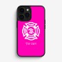כיסוי בעיצוב אישי עם השם שלך לדגם - Apple iPhone 16 Pro בעיצוב כבאי - תגית
