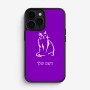 כיסוי בעיצוב אישי עם השם שלך לדגם - Apple iPhone 16 Pro בעיצוב חתול