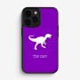 כיסוי בעיצוב אישי עם השם שלך לדגם - Apple iPhone 16 Pro בעיצוב דינוזאור