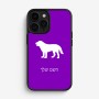 כיסוי בעיצוב אישי עם השם שלך לדגם - Apple iPhone 16 Pro בעיצוב כלב