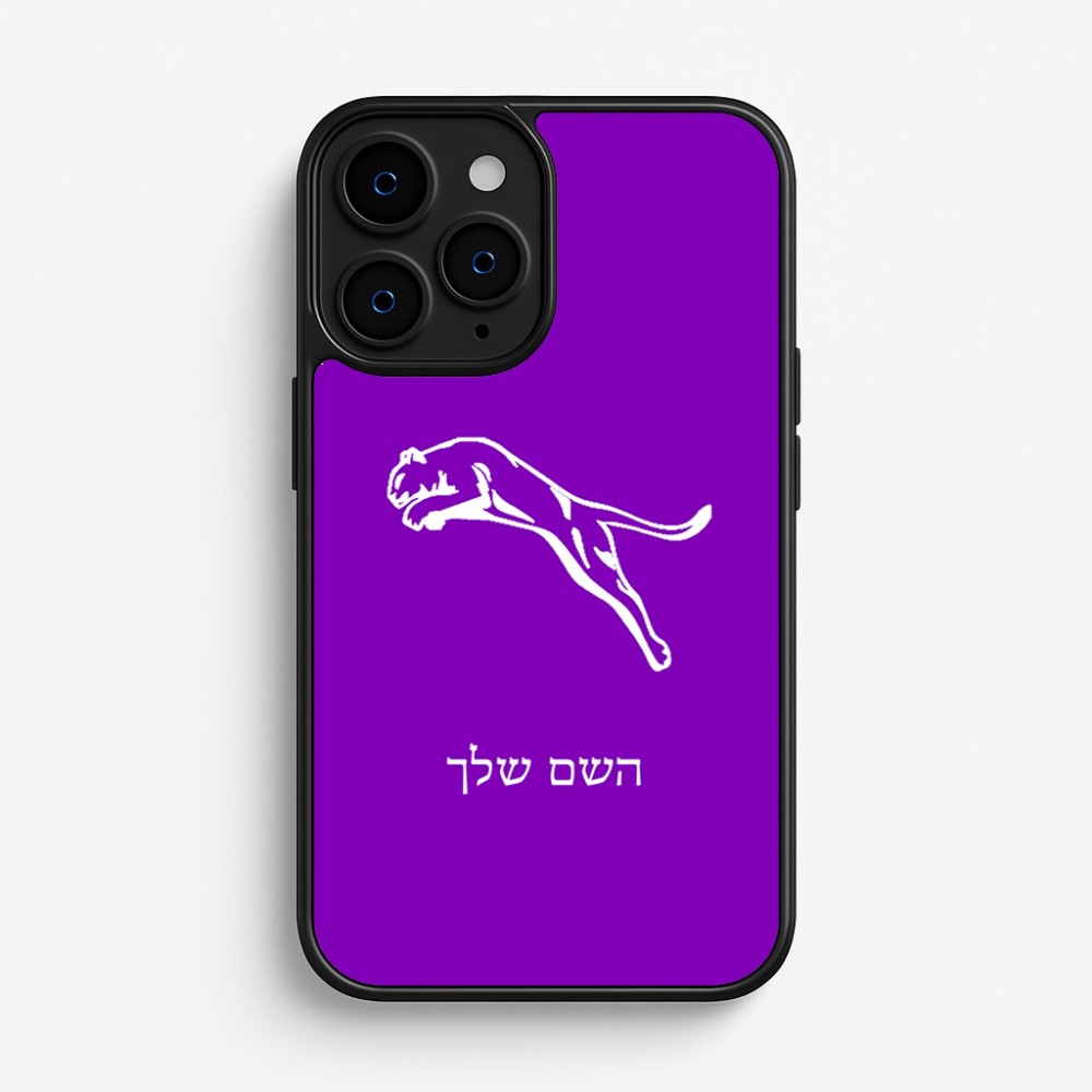 כיסוי בעיצוב אישי עם השם שלך לדגם - Apple iPhone 16 Pro בעיצוב פומה